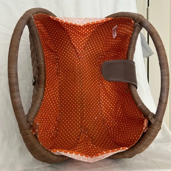 Vintage Wicker Bag - Picture 4 of 7